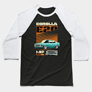 Corolla E20 Retro Car Baseball T-Shirt